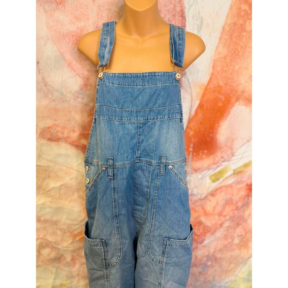 Free People We The Free Way Back Overalls - Picture 5 of 7